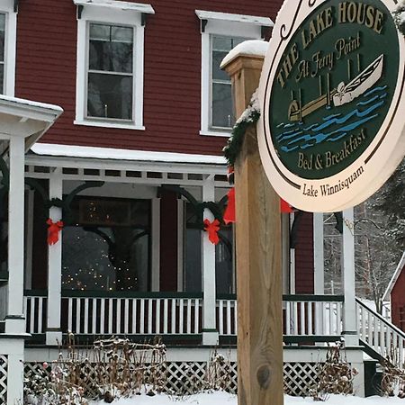 Sanbornton 레이크 하우스 앳 페리 포인트 B&B 외부 사진