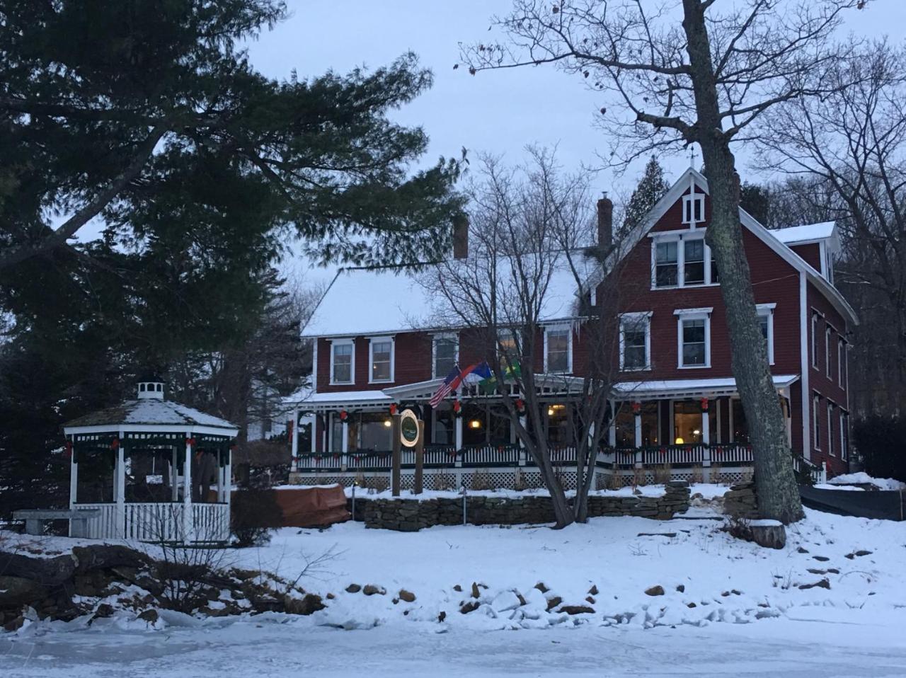 Sanbornton 레이크 하우스 앳 페리 포인트 B&B 외부 사진